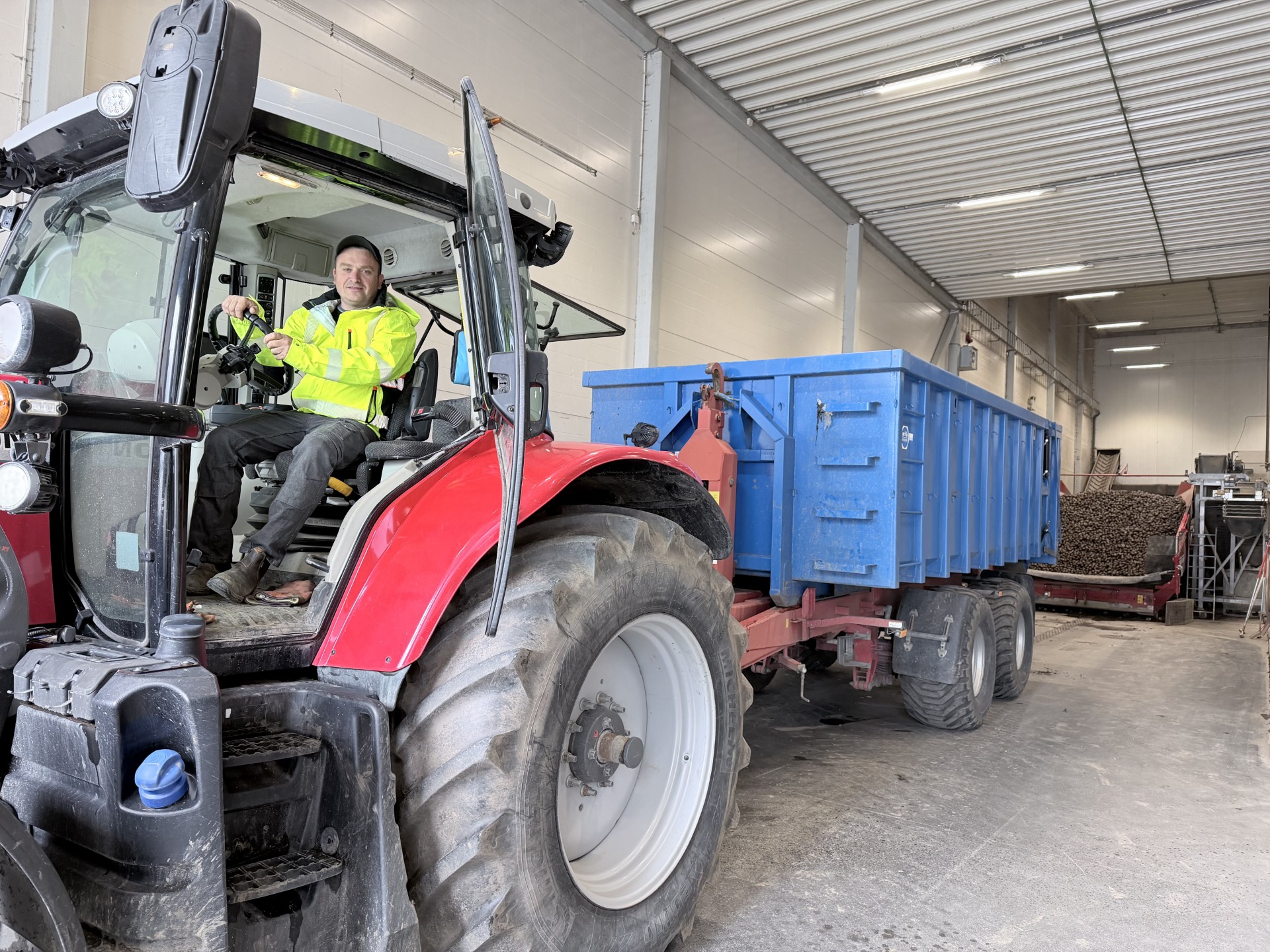 Levering av potet fra produsent til Produsentpakkeriet Trøndelag AS