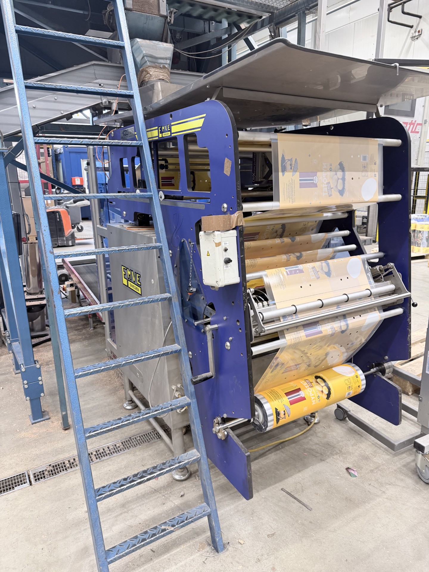 Pakkemaskin for potet hos Produsentpakkeriet Trøndelag AS